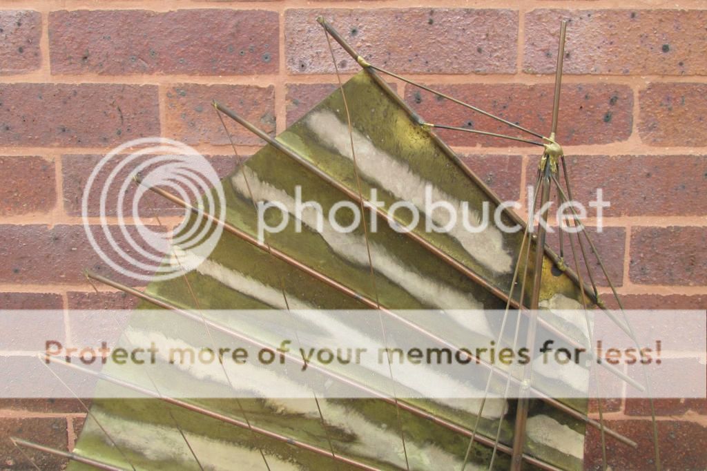 curtis jere brass greek trireme ship boat wall relief signed mid